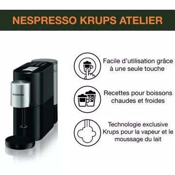 Nespresso							KRUPS				yy4355fd nespresso atelier noir