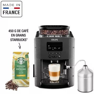 Expresso Broyeur							KRUPS				YY4539FD essential grise