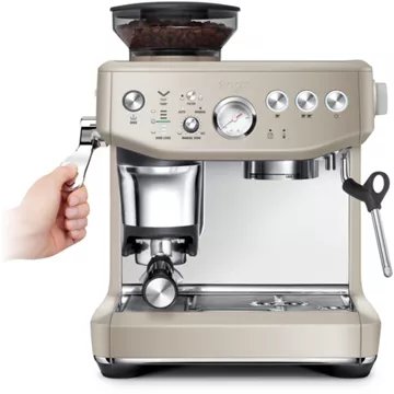 Expresso broyeur							SAGE APPLIANCES				The Barista Express Impress Amande