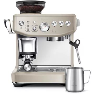 Expresso broyeur							SAGE APPLIANCES				The Barista Express Impress Amande