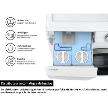 Lave linge hublot 							SAMSUNG 				WW80T734DWHAS3