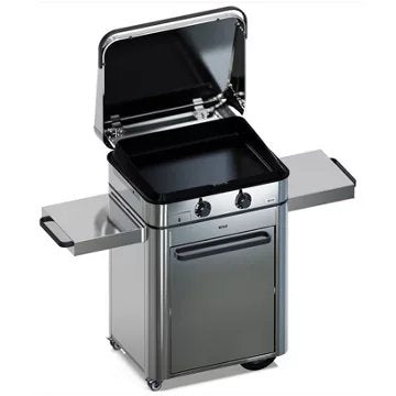 Plancha gaz							ENO				Enosign 65 chariot + Plancha inox