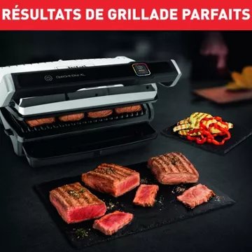 Grille-viande							TEFAL				Reconditionné optigrill elite GC760D12R Reconditionné