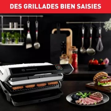 Grille-viande							TEFAL				Reconditionné optigrill elite GC760D12R Reconditionné