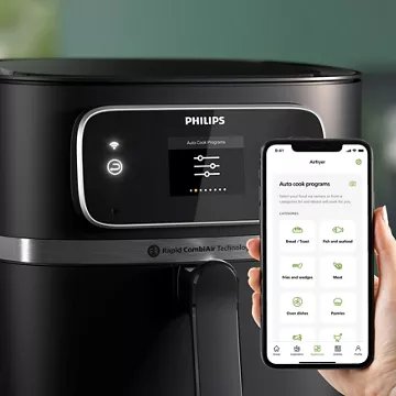 Airfryer							PHILIPS				Series 7000 XXL 8,3L HD9880/90 avec sonde de cuisson intégrée