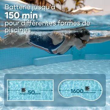 Robot piscine							AIPER				sans fil Scuba E1