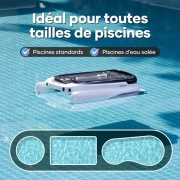 Robot piscine							AIPER				sans fil Surfer M1