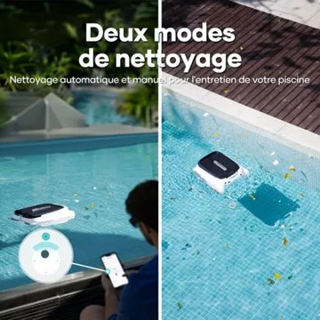 Robot piscine							AIPER				sans fil Surfer M1