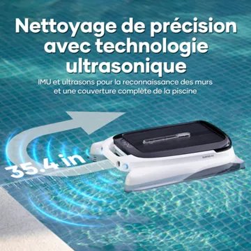 Robot piscine							AIPER				sans fil Surfer M1