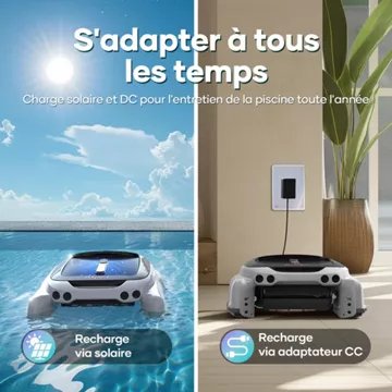 Robot piscine							AIPER				sans fil Surfer M1