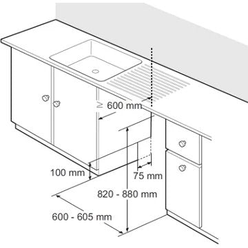 Lave vaisselle encastrable 							LG				DB242TX QuadWash