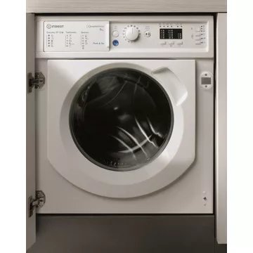 Lave linge hublot  encastrable 							INDESIT				BIWMIL91485EU