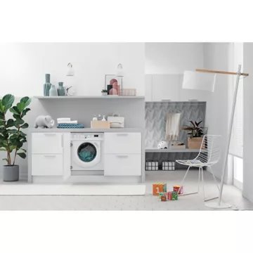 Lave linge hublot  encastrable 							INDESIT				BIWMIL91485EU