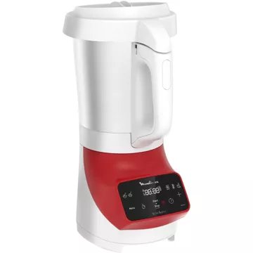 Blender chauffant							MOULINEX				SOUP & PLUS LM924500 ROUGE 2L