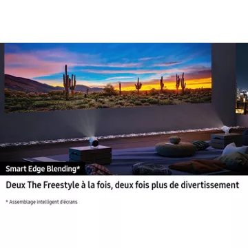 Mini vidéoprojecteur							SAMSUNG 				The Freestyle 2ndgenSP-LFF3+accessoires