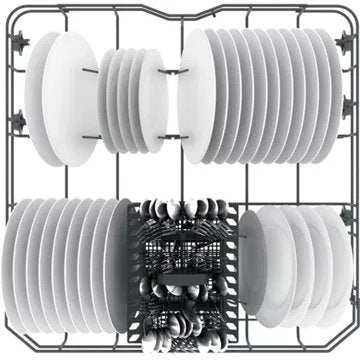 Lave vaisselle encastrable 							INDESIT				IN2IC14BN7S1 Sliding