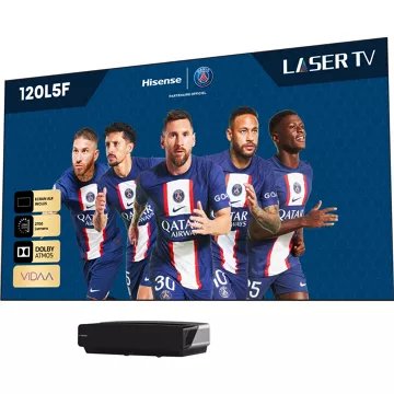 Vidéoprojecteur home cinéma							HISENSE				100L5F-B12 Laser TV + écran Reconditionné