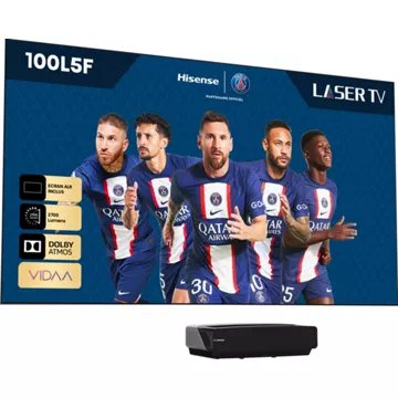 Vidéoprojecteur home cinéma							HISENSE				100L5F-B12 Laser TV + écran Reconditionné