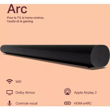 Barre de son							SONOS				Arc Noir