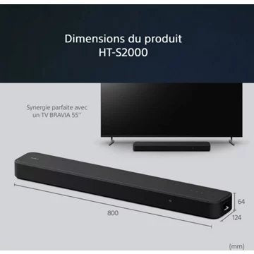 Barre de son							SONY				HTS2000