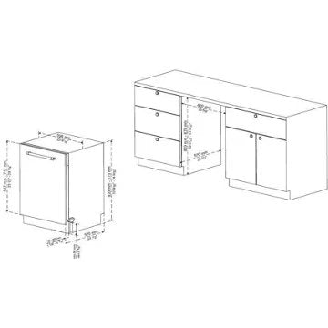 Lave vaisselle encastrable 							MIOGO				MDF422 WaterSaver+