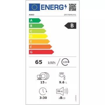Lave vaisselle encastrable 							ASKO				DFI756MUXXL
