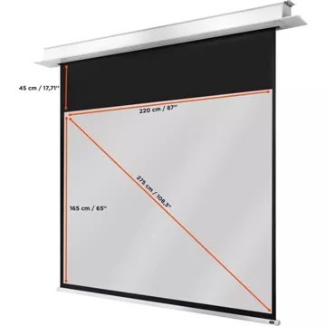 Ecran de projection							CELEXON				encastrable  plafond  PRO Plus 220x165