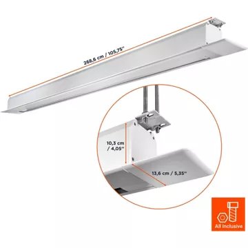 Ecran de projection							CELEXON				encastrable  plafond  PRO Plus 220x165