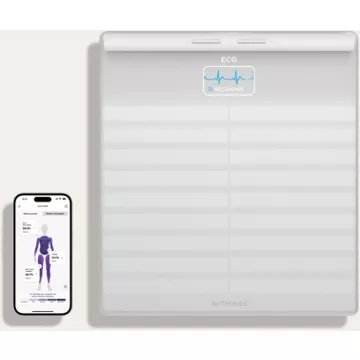 Pèse personne connecté							WITHINGS				Body Scan Blanche