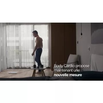 Pèse personne connecté							WITHINGS				Body Cardio Noir