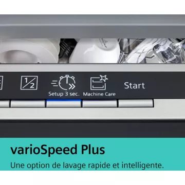 Lave vaisselle 60 cm							SIEMENS				SN27TI00CE iQ700 séchage Zeolith®