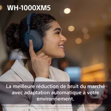 Casque							SONY				WH-1000XM5 Bleu Minuit