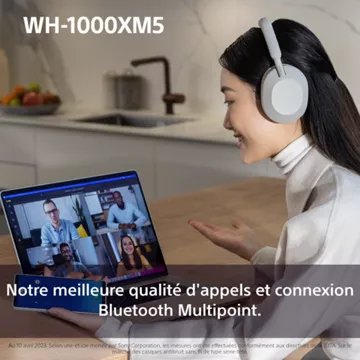 Casque							SONY				WH-1000XM5 Bleu Minuit