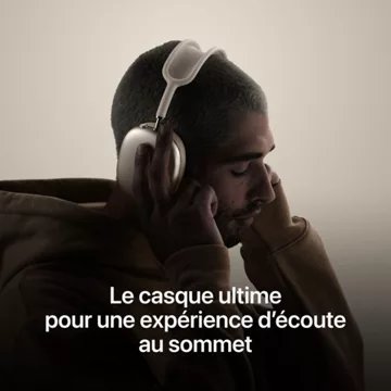 Casque							APPLE				AirPods Max Lumière stellaire