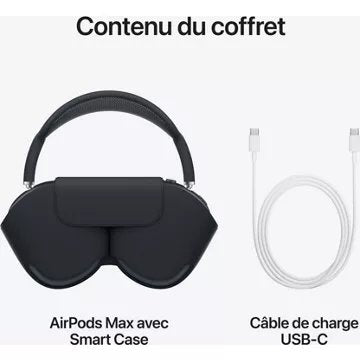 Casque							APPLE				AirPods Max Lumière stellaire