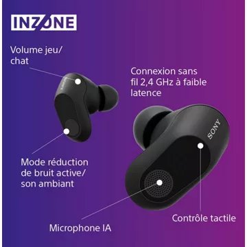 Ecouteurs Gamer							SONY				Inzone WF-G700N Noir Wireless