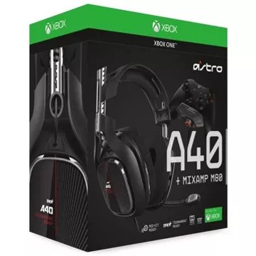 Casque gamer							ASTRO				A40 TR + MixAmp M80 Xbox One