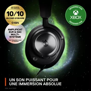 Casque gamer							STEELSERIES				ARCTIS NOVA PRO Xbox PC