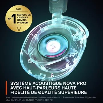 Casque gamer							STEELSERIES				ARCTIS NOVA PRO Xbox PC