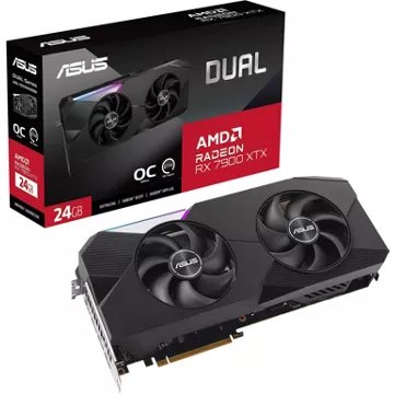 Carte graphique							ASUS				DUAL Radeon RX 7900 XTX 24GB