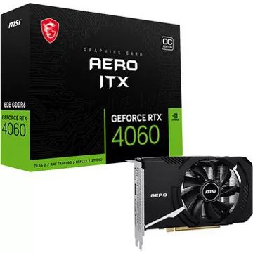 Carte graphique							MSI				AERO GeForce RTX 4060 ITX 8G