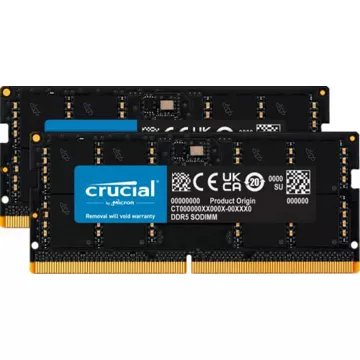 Mémoire vive							CRUCIAL				64 Go DDR5 5200 Mhz SODIMM