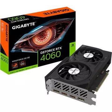 Carte graphique							GIGABYTE				GeForce RTX 4060 WINDFORCE