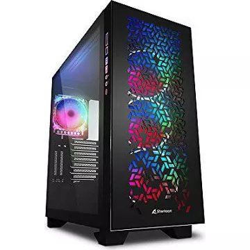 Boitier PC							SHARKOON				ELITE SHARK CA300H Noir