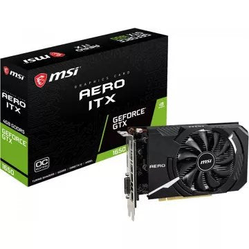 Carte graphique							MSI				GEFORCE GTX 1630 AERO ITX 4G OC