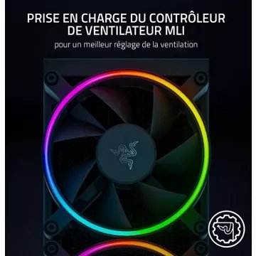 Kit de refroidissement							RAZER				Hanbo Chroma RGB AIO Liquid Cooler 360MM