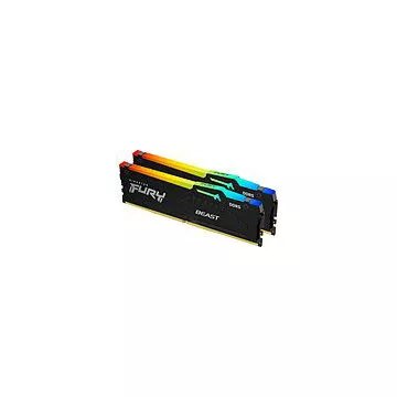 Mémoire vive							KINGSTON				FURY Beast RGB 64 Go (2 x 32 Go) DDR5 56