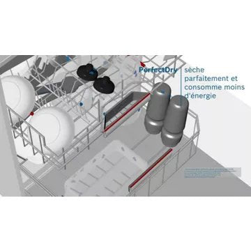 Lave vaisselle encastrable 							BOSCH				SPV6YMX08F