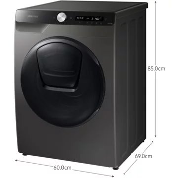 Lave linge séchant hublot 							SAMSUNG 				WD80T554DBX