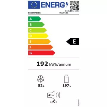 Réfrigérateur 2 portes							ESSENTIELB				ERDV165-55s3